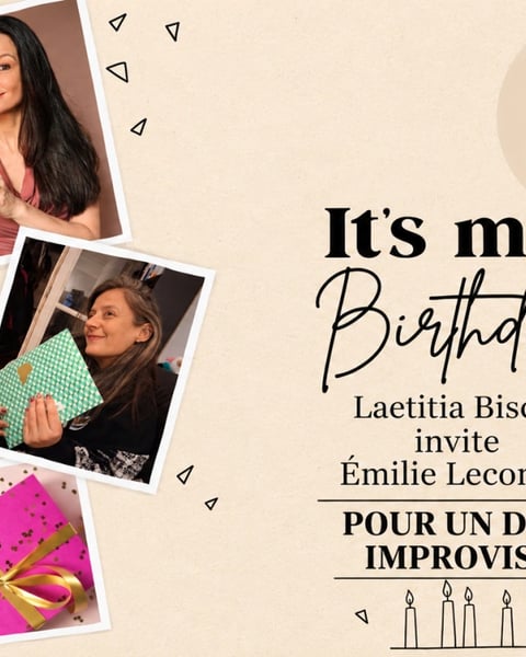 It’s my birthday avec Émilie Lecomte