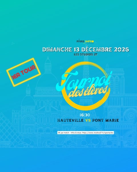 Tournoi élèves 1er tour Hauteville vs Pont Marie