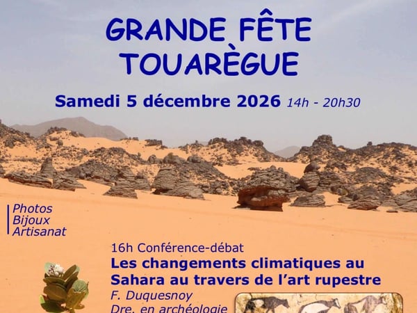 Concert de musique touarègue avec Imarhan Timbuktu et Mama