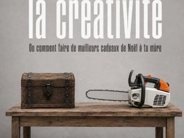 Le secret de la créativité, ou comment faire de meilleurs cadeaux de Noël à ta mère