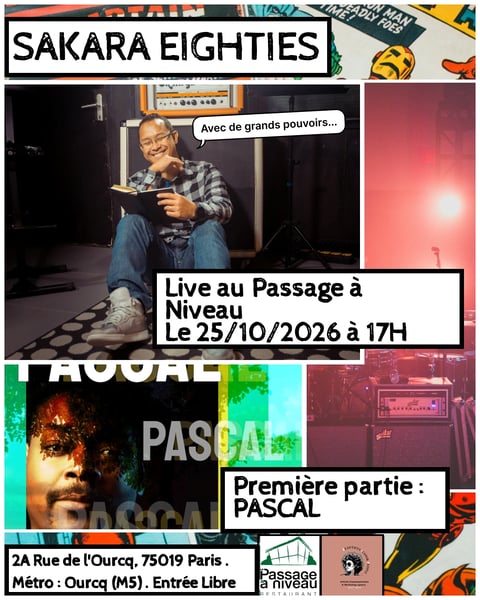 Sakara Eighties - Live au Passage à Niveau
