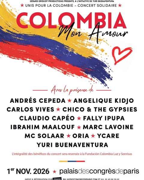 Unis pour la Colombie - Concert solidaire