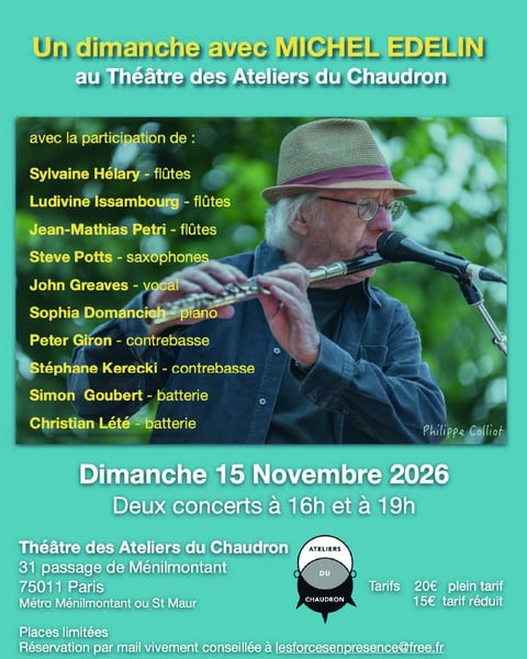 Un dimanche avec Michel Edelin