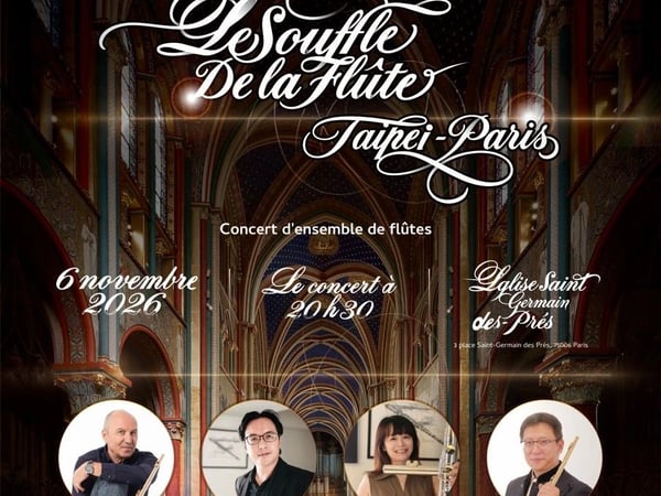 Le Souffle de la Flûte, Taipei, Paris