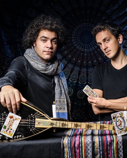 Baptiste Ferrandis et Abdallah Abozerky