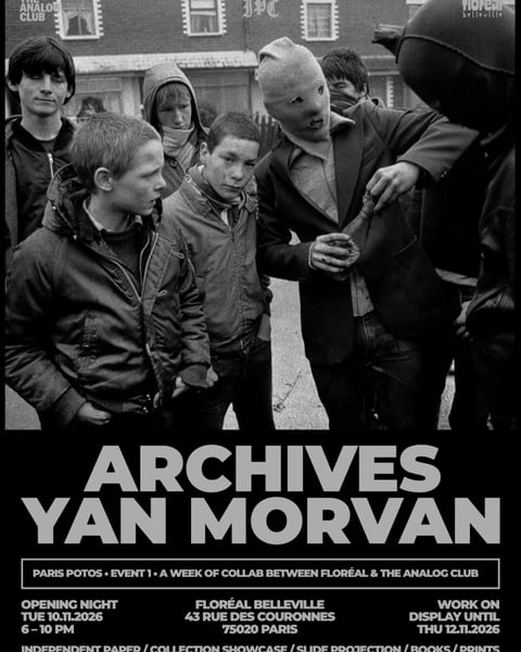 Paris Potos : archives Yan Morvan