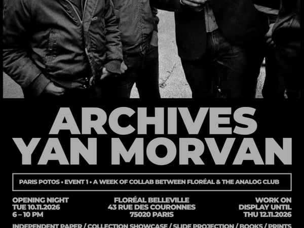 Paris Potos : archives Yan Morvan