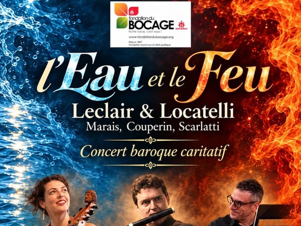 L’Eau et le Feu, concert baroque caritatif