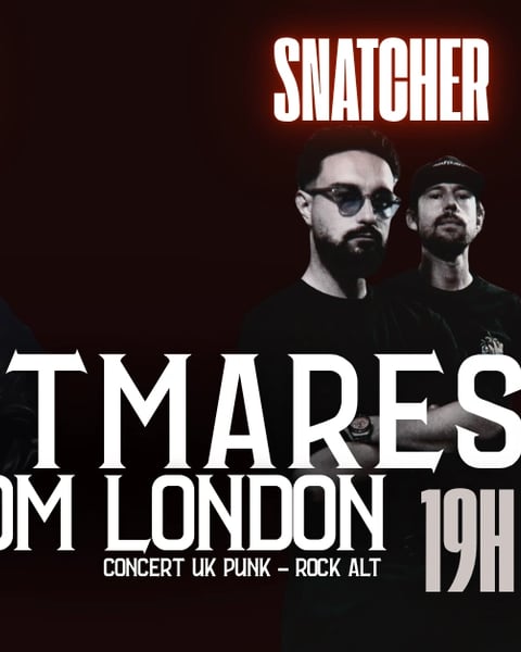 Concert Spécial Halloween - Snatcher X Villa Scandal (UK Punk, Rock Alt)