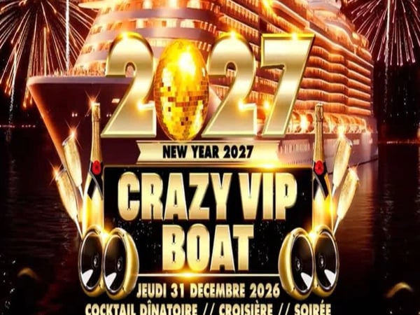 Crazy VIP Boat Party Paradisiac Croisière New Year 2027