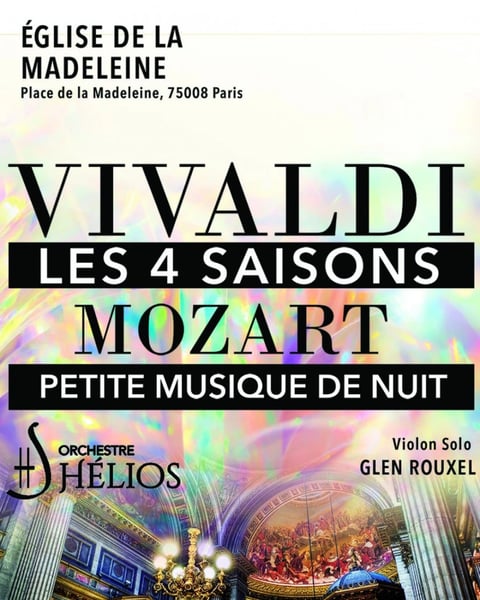 Les 4 saisons de Vivaldi, petite musique de nuit de Mozart