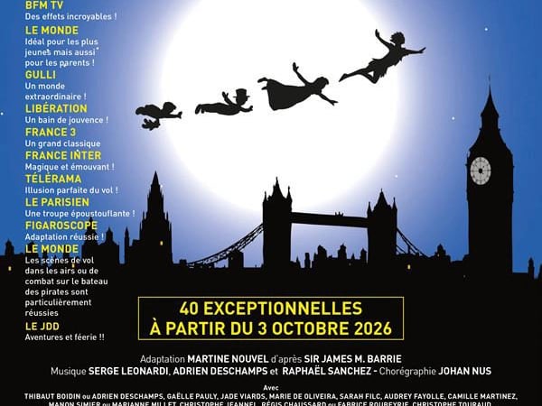 Peter Pan, le spectacle musical