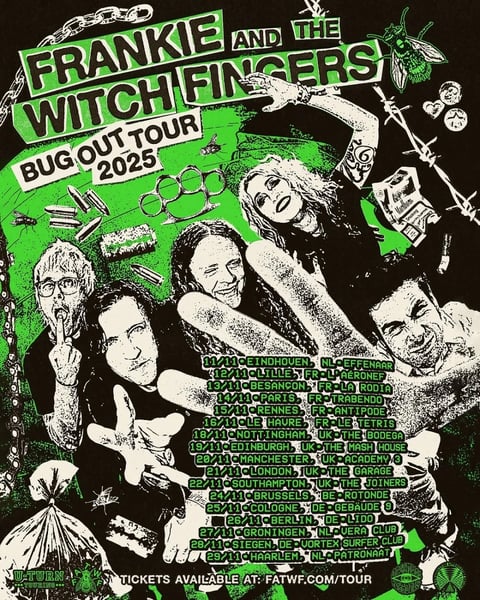 Frankie and the Witch Fingers et Bug Out Tour