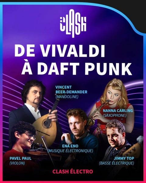 Clash Électro : de Vivaldi à Daft Punk