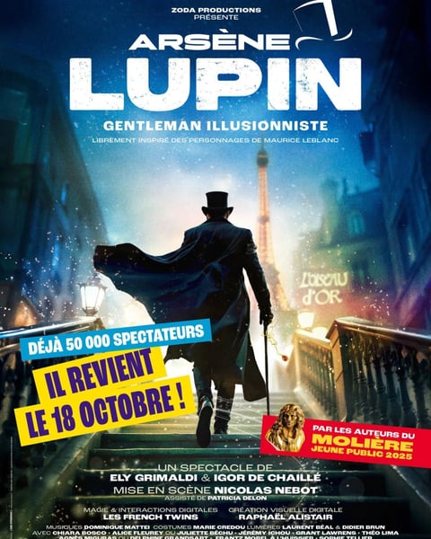 Arsène Lupin, Gentleman Illusionniste
