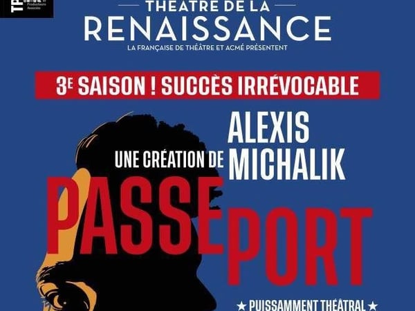 Passeport d'Alexis Michalik