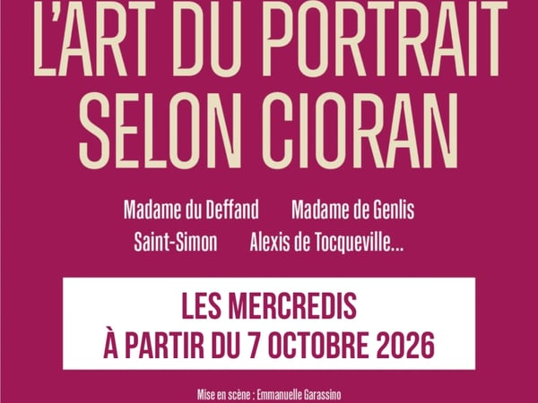 Fabrice Luchini - L'Art du Portrait Selon Cioran - Théâtre de l'Atelier, Paris