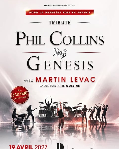 Phil Collins et Genesis Tribute avec Martin Levac