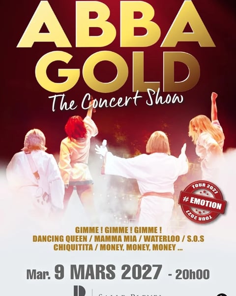 Abba Gold, The Concert Show #Emotion Tour 2027
