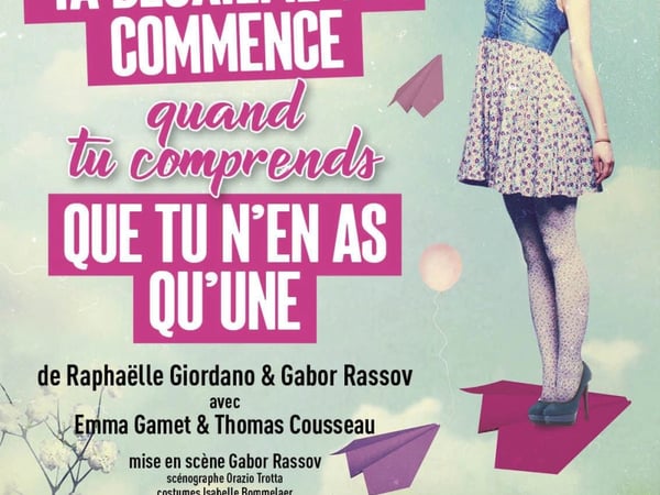 Ta deuxième vie commence quand tu comprends que tu n'en as qu'une