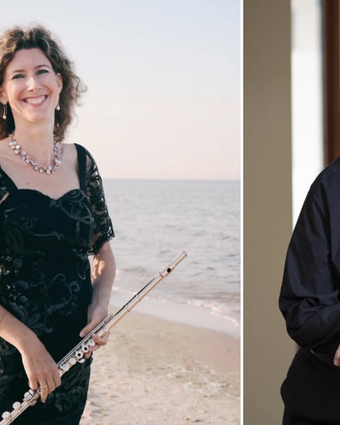 Eva Oertle et Vesselin Stanev : flûte et piano