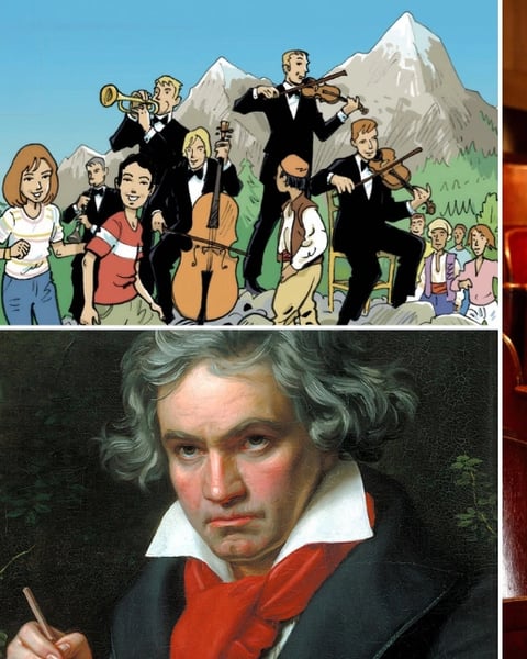 Marianne Vourch : Raconte-moi... L'hymne à la joie Ludwig van Beethoven