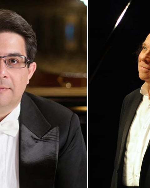 Cyprien Katsaris et Gábor Farkas