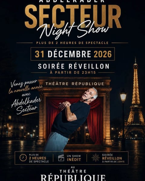 Abdelkader Secteur, Night Show