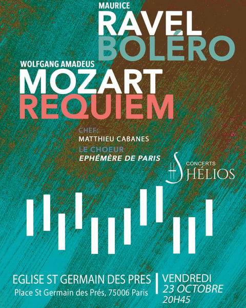 Requiem de Mozart - Boléro de Ravel - Le Choeur Ephémère de Paris