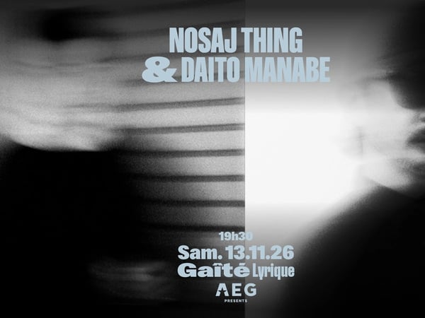 Nosaj Thing & Daito Manabe