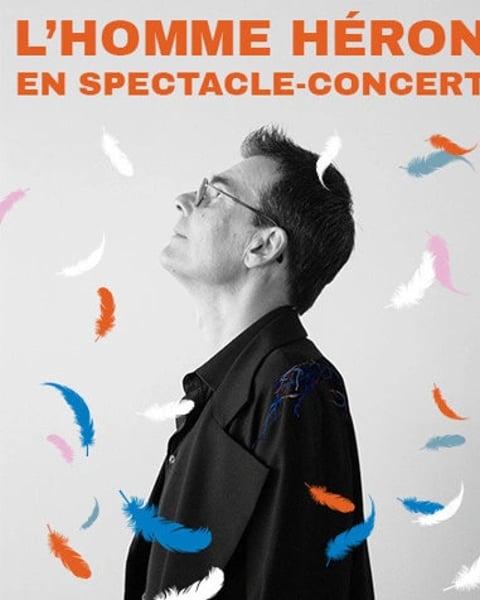 L'Homme Héron en spectacle-concert