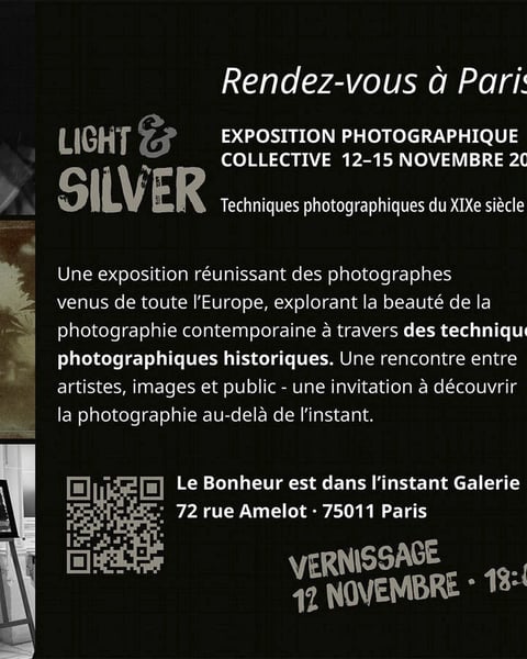 Light & Silver 2026 : la photographie contemporaine revisitée avec les techniques anciennes